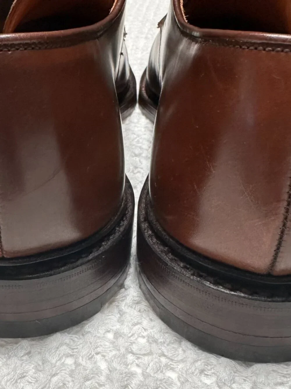 Ralph Lauren Brown Cordovan Dress Shoes